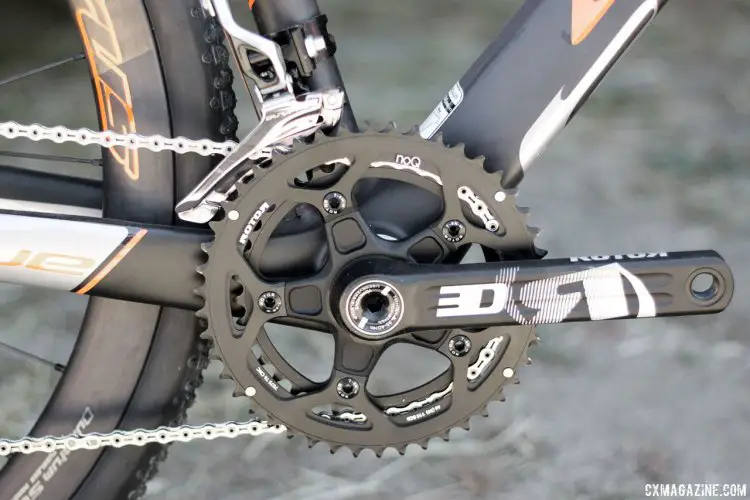 Blue Competition Cycles Norcross SL cyclocross bike. Sea Otter Classic 2016. © Cyclocross Magazine