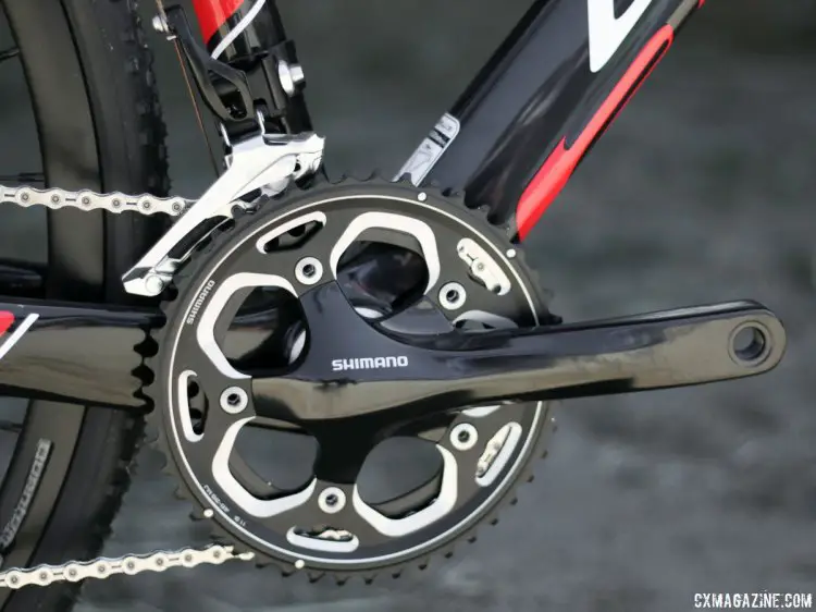 Blue Competition Cycles' Norcross SP cyclocross bike. Sea Otter Classic 2016. © Cyclocross Magazine