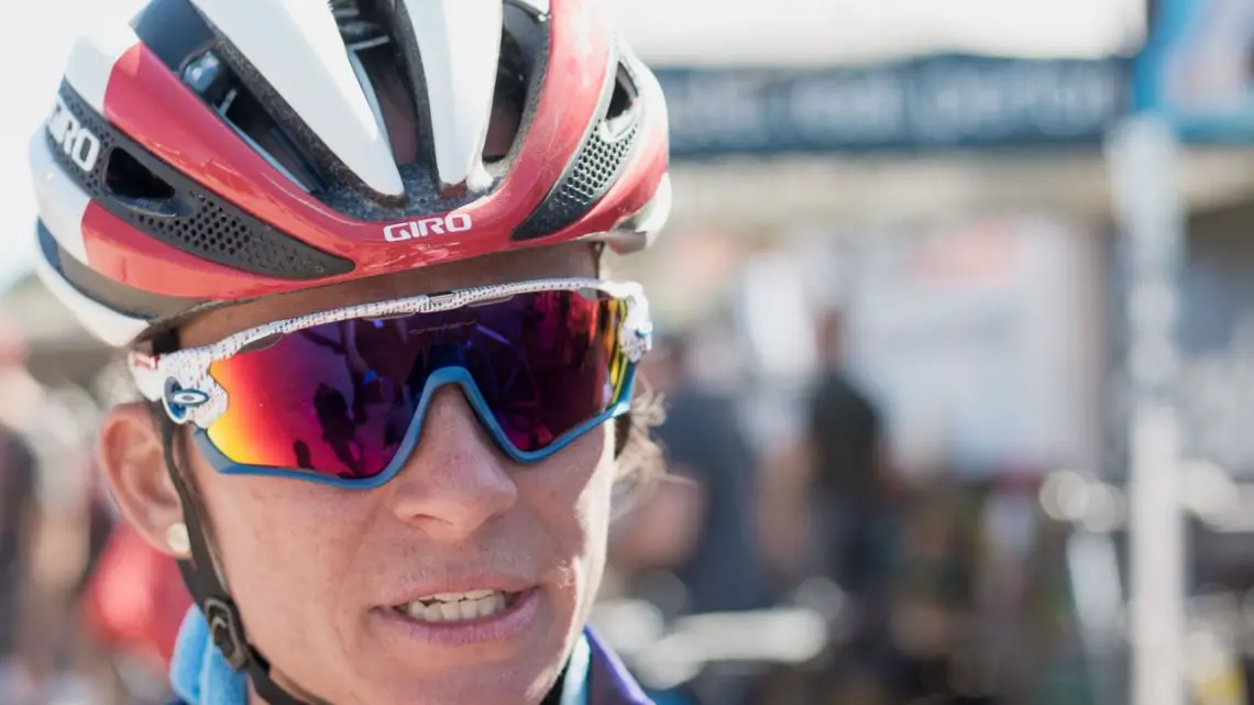 Caroline Mani - 2016/2017 World Cup Winner? She says that's her team's goal. Sea Otter Classic CX 2016. © Cyclocross Magazine