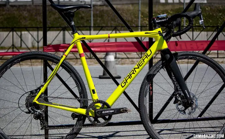 Craig Richey's Easton-equipped Louis Garneau Steeple XC cyclocross bike. Sea Otter Classic 2016. © Cyclocross Magazine