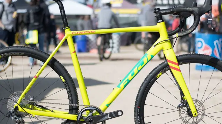 2017 Fuji Cross 1.1 cyclocross bike. Sea Otter Classic 2016. © Cyclocross Magazine