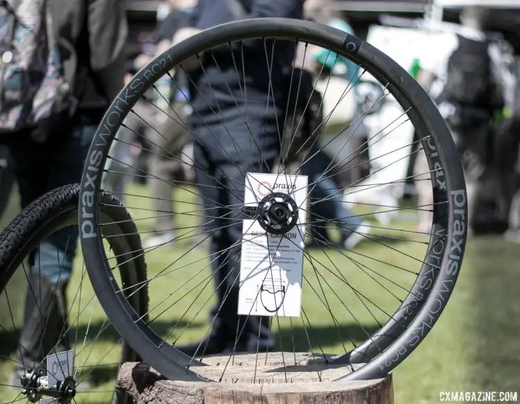 The new Praxis Works RC21. 2016 Sea Otter Classic. © Andrew Yee / Cyclocross Magazine