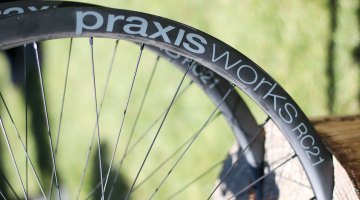 The RC21, along with the A24, marks Praxis' entry into the wheel market. 2016 Sea Otter Classic. © Andrew Yee / Cyclocross Magazine