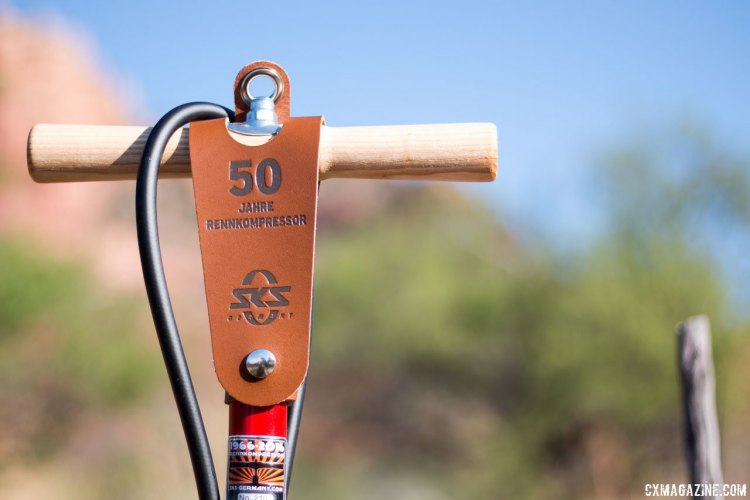 The Rennkompressor floor pump has been around for 50 years, and has also been sold under other names like the Zefal Husky. Only 5000 will be made. Magura Press Camp. © Cyclocross Magazine