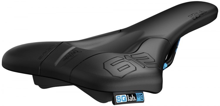 SQlab saddles don't have cut outs, but there's a relieved area to reduced pressure where it's not wanted. The 612 is a shorter, more road-oriented Ergowave saddle. 