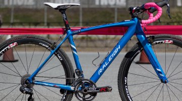 Caroline Mani's Raleigh RXC Pro - Sea Otter Classic 2016. © Cyclocross Magazine