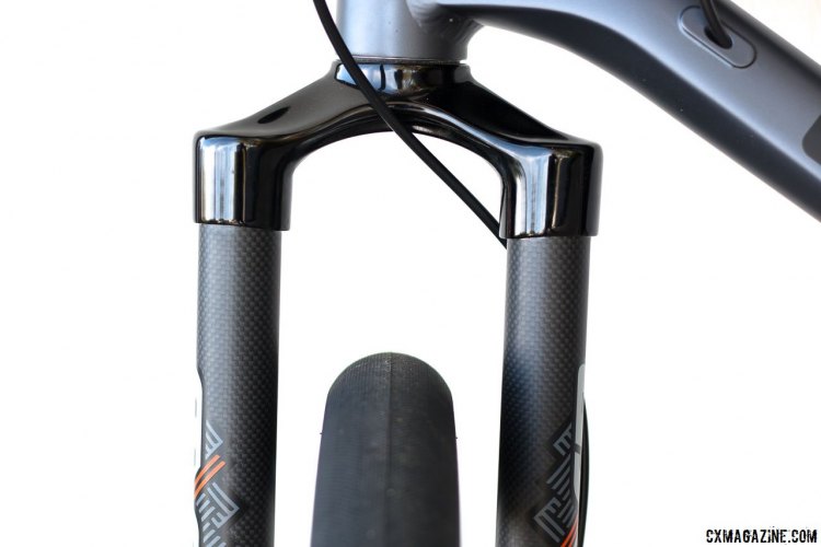 Want to go big up front? There's room for big tires in the MRP Rock Solid fork. © Cyclocross Magazine