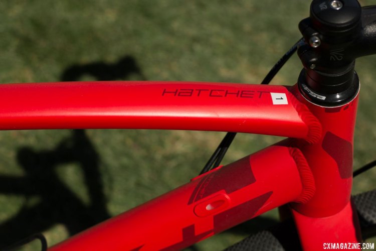 The Hatchet SX's aluminum frame and thoughtout build kit help keep the price reasonable making it a viable second bike for those that already have a cyclocross bike. Sea Otter Classic 2016. © Cyclocross Magazine