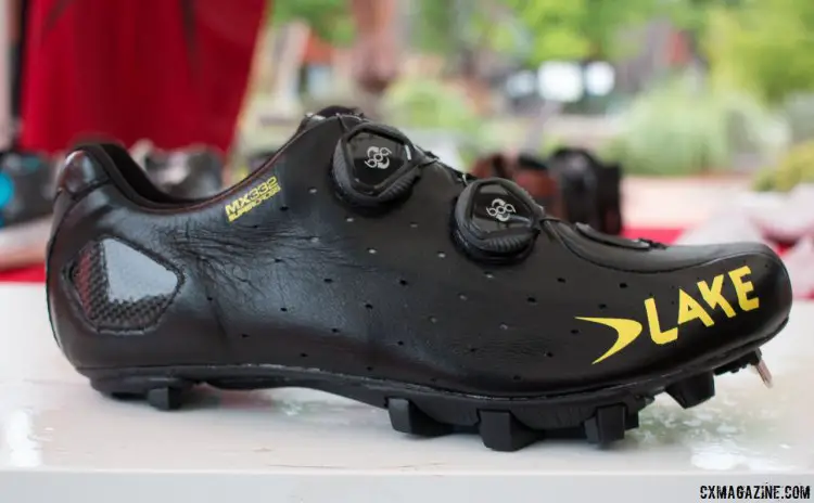 Lake Cycling's MX332 Super Cross cyclocross shoe. ©️ Cyclocross Magazine