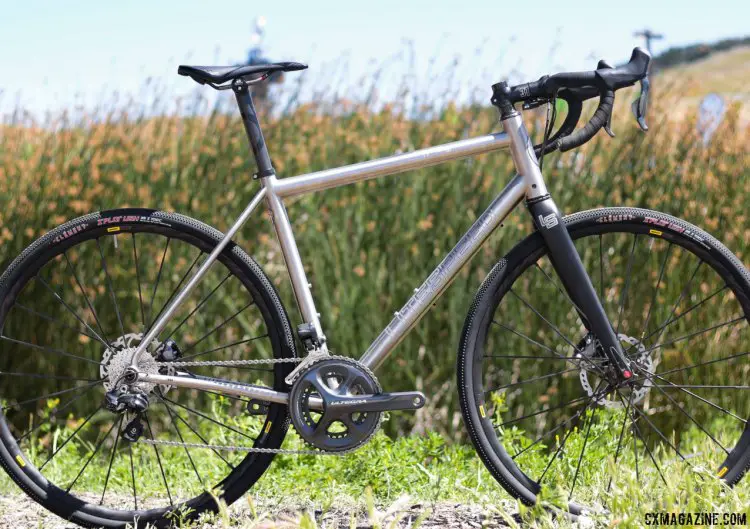 Litespeed's updated T5 Gravel bike. Sea Otter Classic 2016. © Cyclocross Magazine