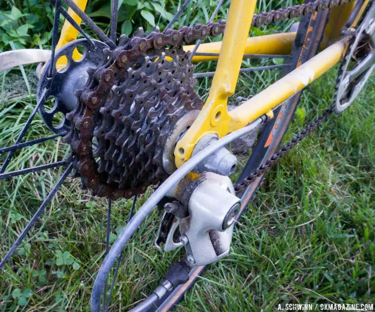 Matt Kelly's 1999 Worlds-winning Lemond cyclocross bike. © A. Schwinn / Cyclocross Magazine