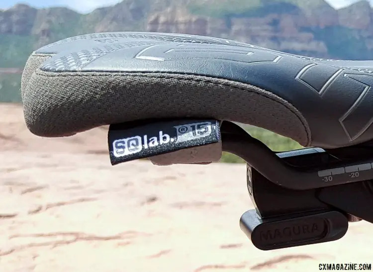 We tested the SQlab Ergowave Active 611 saddle on Sedona's mountain bike trails, and the 612 saddle on the road. Magura Ride Camp. © Cyclocross Magazine