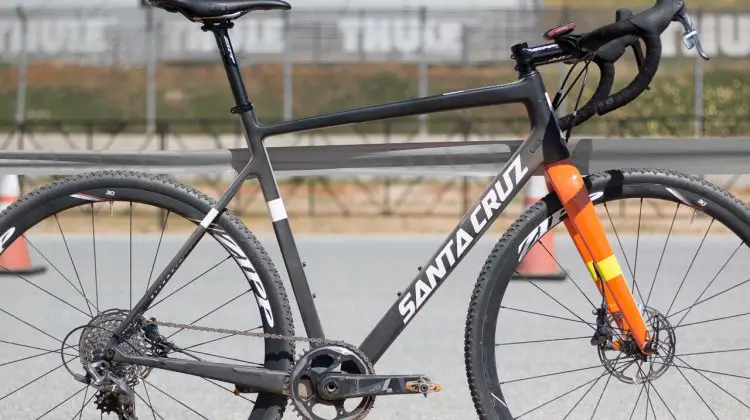 Tobin Ortenblad's Santa Cruz Stigmata. Sea Otter Classic 2016. © Cyclocross Magazine