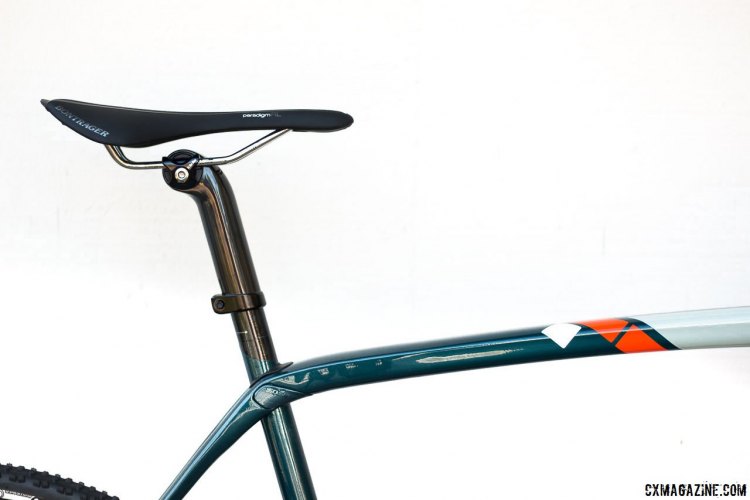 Trek's Boone cyclocross bikes feature the company's "Ride Tuned" seat mast system, which requires no cutting. © Cyclocross Magazine