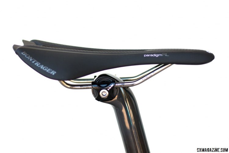 Bontrager's Paradigm RL saddle is a minimalist offering. © Cyclocross Magazine