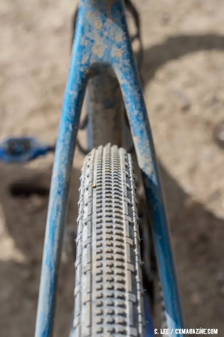 Farina's Panaracer Gravel King SK tread. 2016 Lost & Found. ©️ Clifford Lee / Cyclocross Magazine