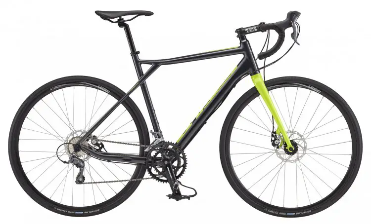The Shimano Claris equipped GT Grade aluminium gravel bike. Photo courtesy GT Bicycles.