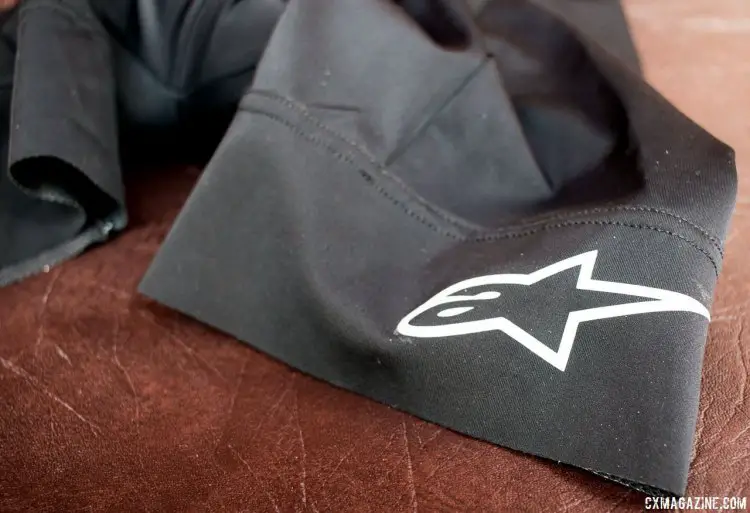 Alpinestars Vetta bib short, with silicone leg grippers and a bit of mountain bike style. Press Camp 2016. © Cyclocross Magazine