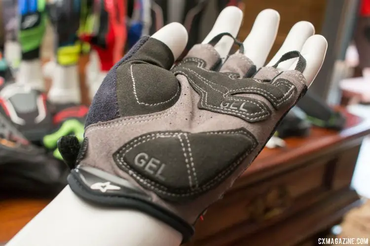 Padded gloves are not dead, especially when you're tackling rigid terrain on a rigid bike. Alpinestars, Press Camp 2016. © Cyclocross Magazine