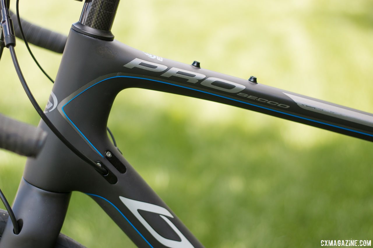 blue prosecco gravel bike