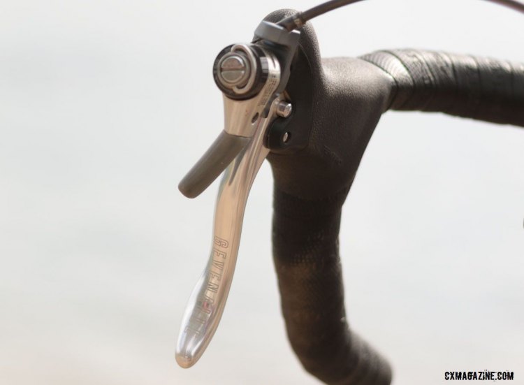 Simple and reliable. Gevenalle's Audax shifters. @Cyclocross Magazine