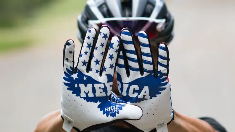 The obligatory shot of the Handup Gloves' iconic design. © Cyclocross Magazine