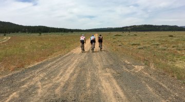 Miles and miles of riding to the horizon. 2016 Lost and Found Gravel Race. © Cyclocross Magazine