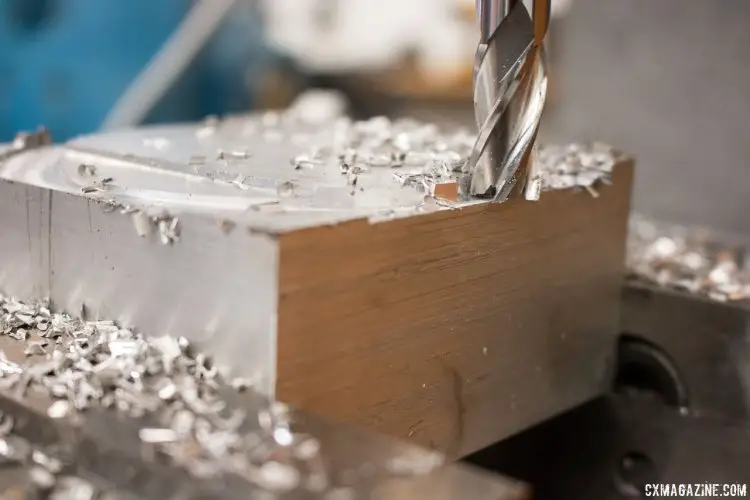 Every Paul Component Engineering component starts from heat treated U.S. aluminum. © Cyclocross Magazine