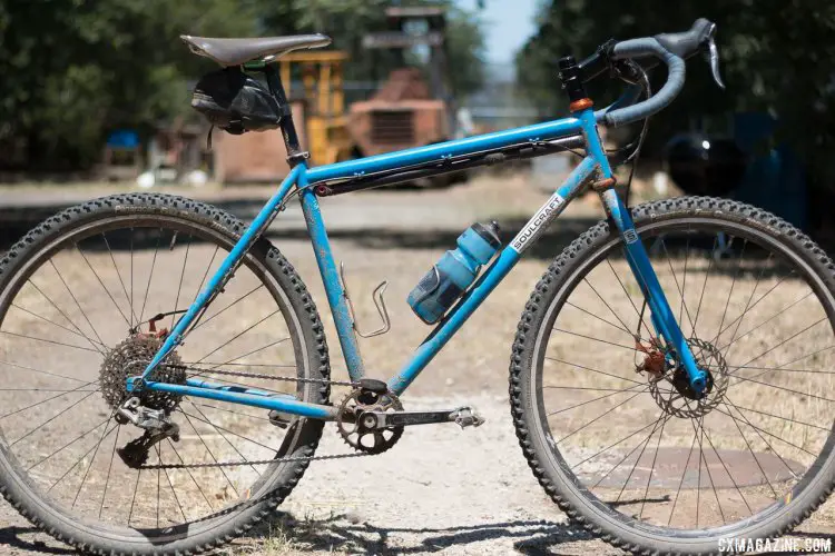 Paul Price's current ride of choice, a custom Soulcraft Monster Cross machine, with 45c Fire Cross tires. © Cyclocross Magazine