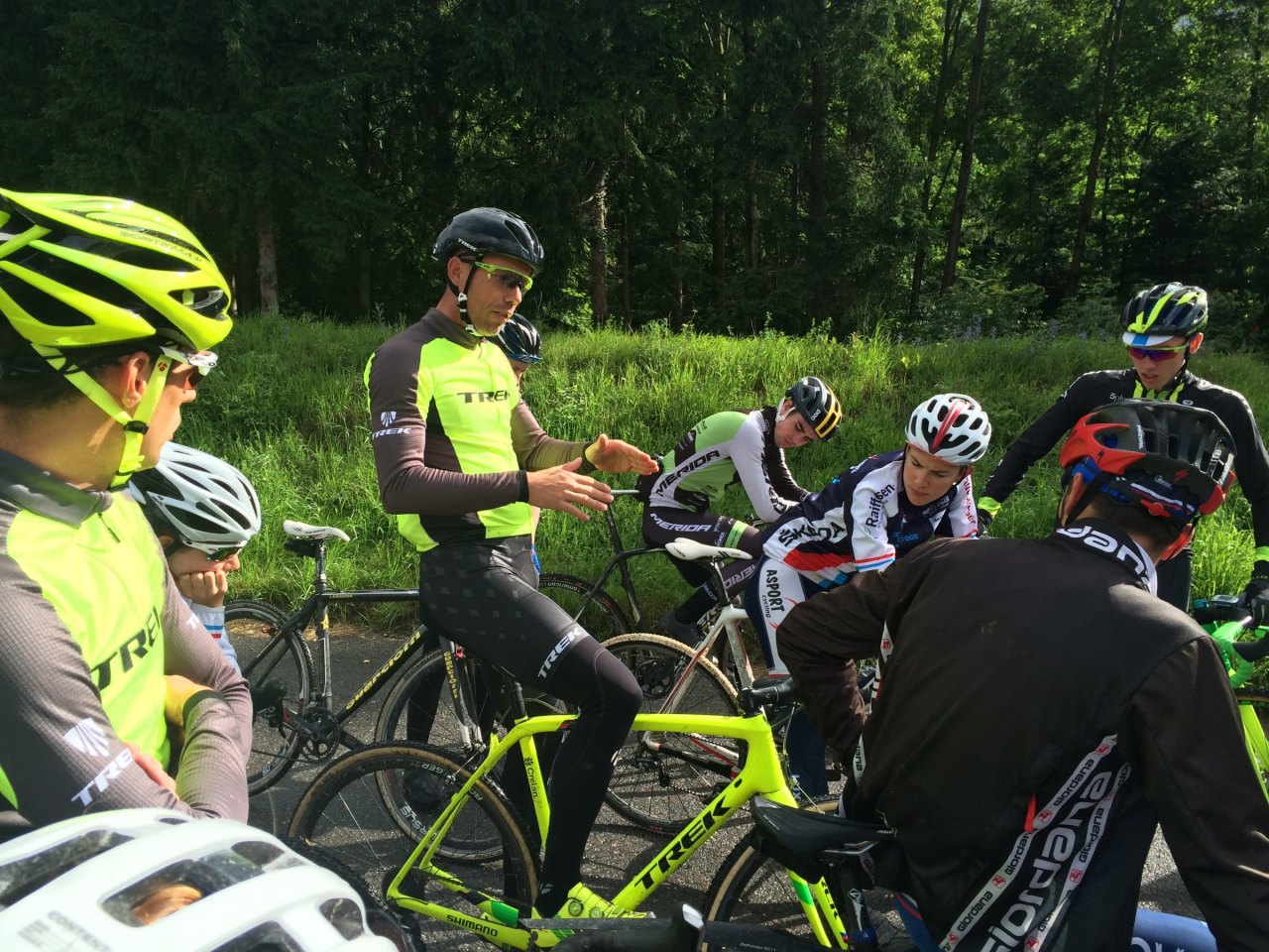 Take a break now to get ready when cyclocross clinics start next month. UCI CX Training Camp 5.0. Photo courtesy Geoff Proctor.