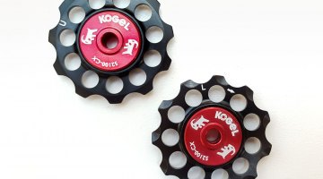 Gevenalle's new sealed Kogel bearing pulleys for cyclocross. © Cyclocross Magazine