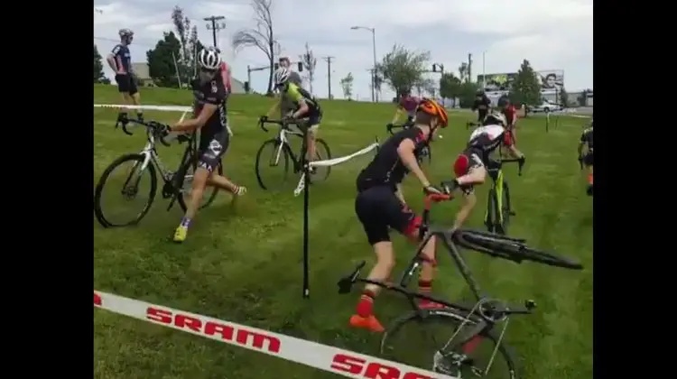 2016 Montana Cross Camp - hairpin turn drills - Geoff Proctor