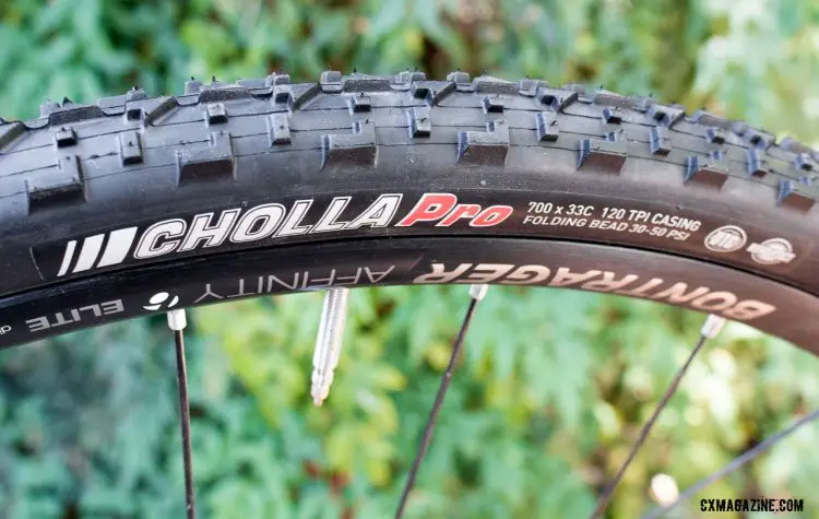 The Kenda Cholla Pro cyclocross tire. ©️ Cyclocross Magazine