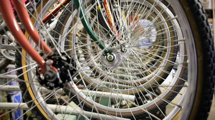 Jeff Archer of MOMBAT has amassed an impressive collection of vintage off-road bikes. photo: John Maynard