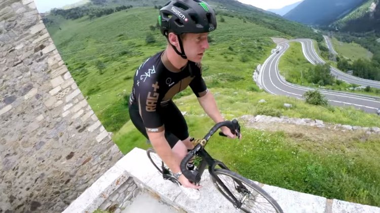 Sam Pilgrim's off-road gravel Tour de France GoPro gravel bike adventure video.