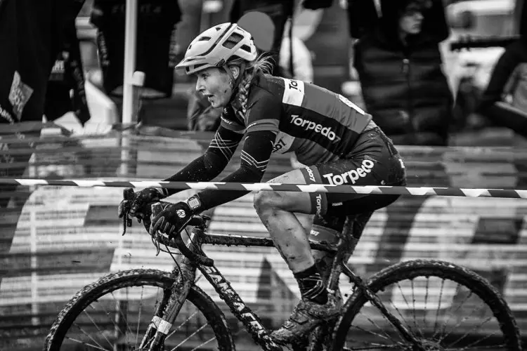 Anja Macdonald took her second consecutive National title. New Zealand's 2016 Cyclocross National Championships. © Digby Shaw