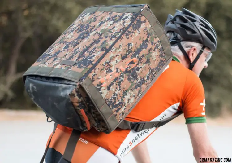 Ride to your team tent, your carpool ride, or to the race. GYST Changing/Transition DB1-15 Duffel Bag © Cyclocross Magazine