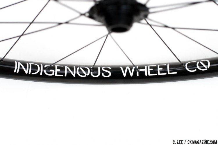 Indigenous Wheel Co.' s gravel / clydesdale tubeless disc brake wheelset are built to last under heavy riders and heavy use. 1780 grams, but relatively light price tag at $450. © Cyclocross Magazine