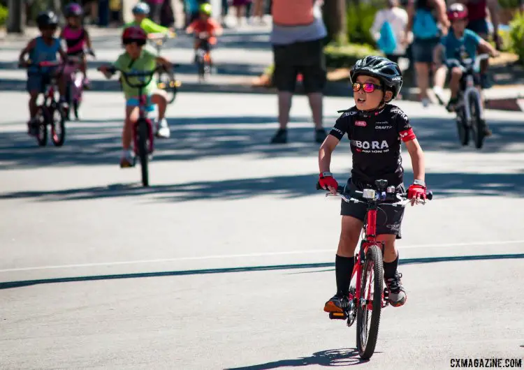 Julbo's youth sunglasses help the young cyclist in your life look and feel race ready. © Cyclocross Magazine