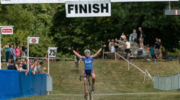 Christel Ferrier-Bruneau wins Day 1 of the 2016 11th Annual Nittany Lion Cross - Breinigsville, PA © Todd M. Leister / Leister Images