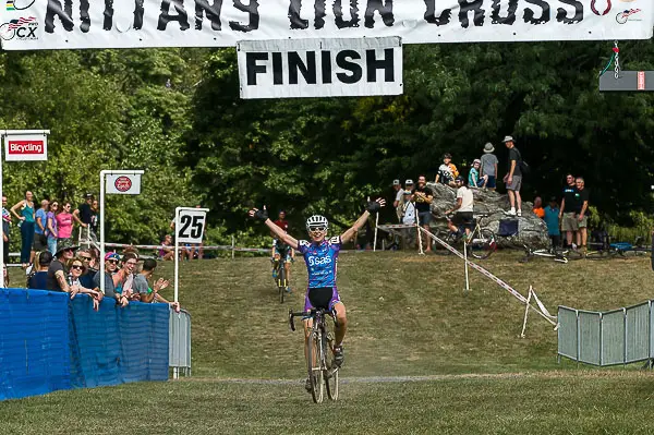 Christel Ferrier-Bruneau wins Day 1 of the 2016 11th Annual Nittany Lion Cross - Breinigsville, PA © Todd M. Leister / Leister Images