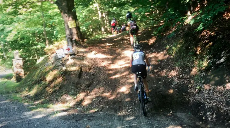 From gravel to "Vermont pave." © C. McIntosh / Cyclocross Magazine