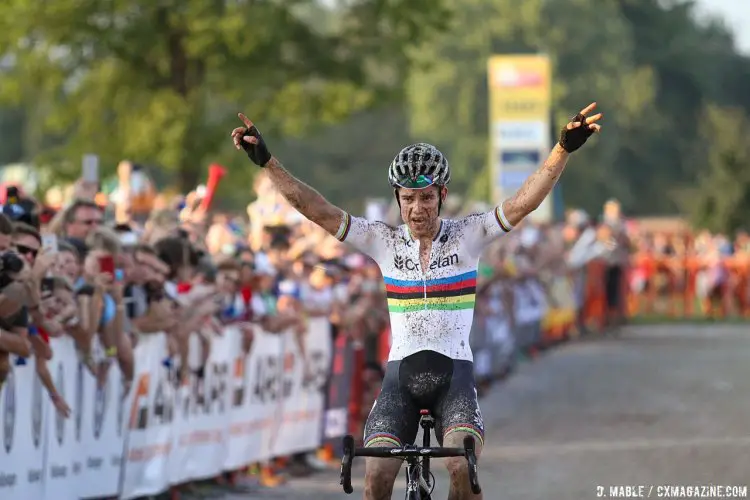 Wout van Aert stays undefeated in the States over the last two years. © D. Mable / Cyclocross Magazine