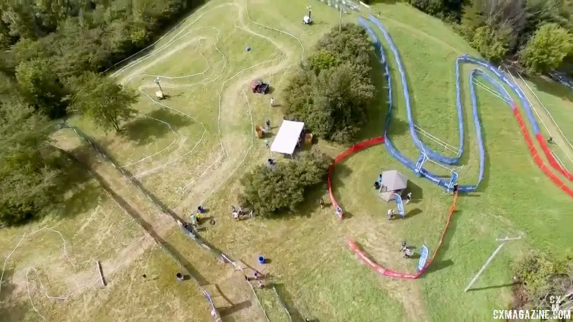 2016 Jingle Cross World Cup course by air