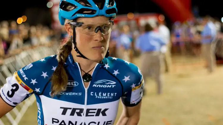 Katie Compton's Trek Boone at CrossVegas 2016 and JingleCross. © A. Yee / Cyclocross Magazine