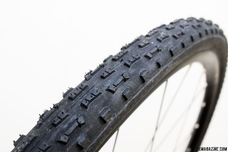 The Panaracer Regacross is still 35mm wide, if you are looking for some volume, but not that much volume. © Cyclocross Magazine