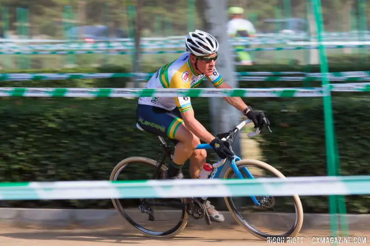 Try as he might, Jongewaard couldn't seem to reel Wildhaber back in in Fengtai Chanxindian