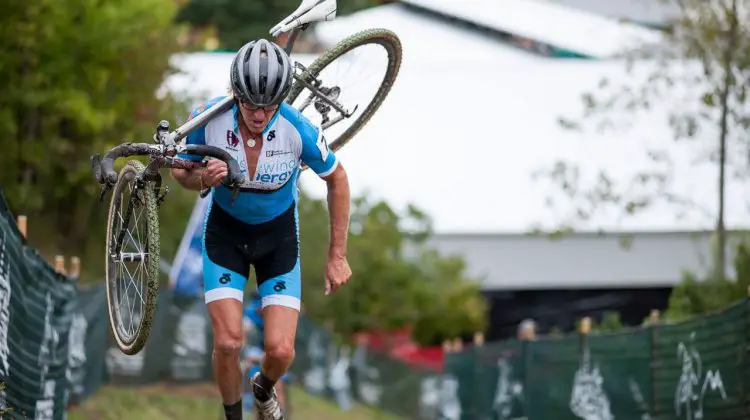 Steve Tilford raced the UCI race, but is representing the interests of Masters in his latest op-ed. 2016 Jingle Cross Day 1, Elite Men. © A. Yee / Cyclocross Magazine