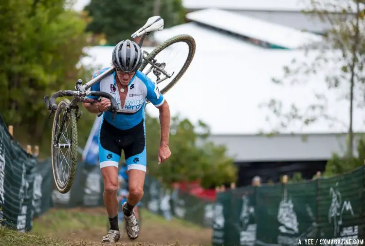 Steve Tilford raced the UCI race, but is representing the interests of Masters in his latest op-ed. 2016 Jingle Cross Day 1, Elite Men. © A. Yee / Cyclocross Magazine
