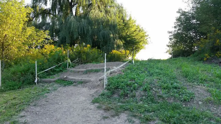 Rideable stairs, for some. 2016 Trek CXC Cup cyclocross course preview. © Zachary Schuster